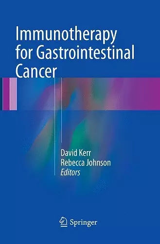 Immunotherapy for Gastrointestinal Cancer cover