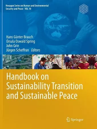 Handbook on Sustainability Transition and Sustainable Peace cover