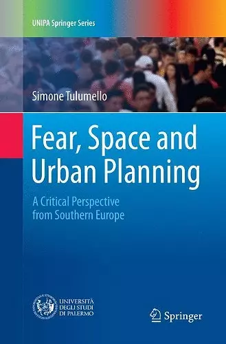 Fear, Space and Urban Planning cover