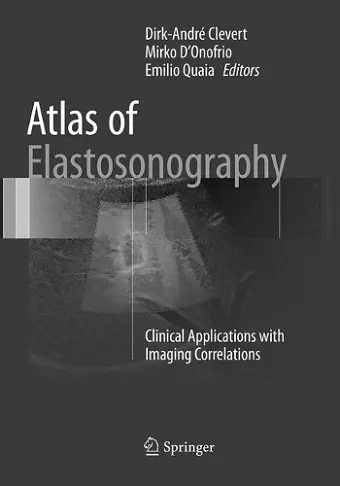 Atlas of Elastosonography cover