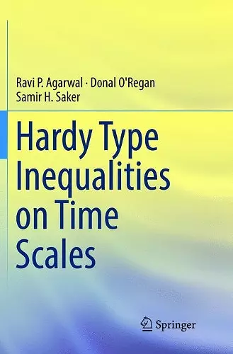 Hardy Type Inequalities on Time Scales cover