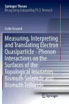 Measuring, Interpreting and Translating Electron Quasiparticle - Phonon Interactions on the Surfaces of the Topological Insulators Bismuth Selenide and Bismuth Telluride cover