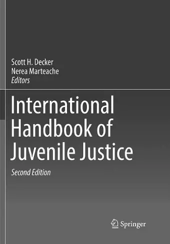 International Handbook of Juvenile Justice cover
