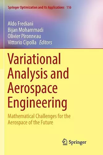 Variational Analysis and Aerospace Engineering cover