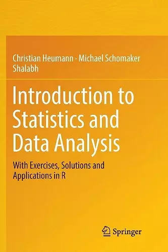Introduction to Statistics and Data Analysis cover