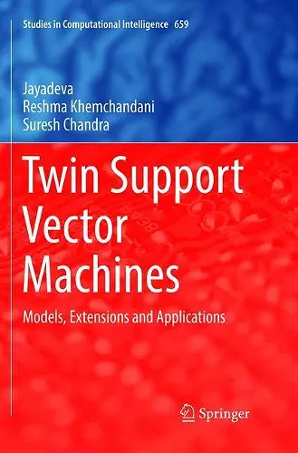 Twin Support Vector Machines cover