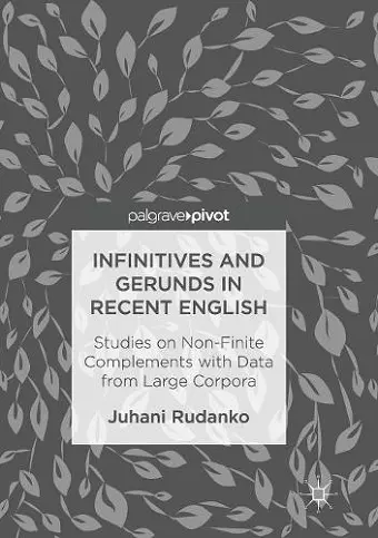 Infinitives and Gerunds in Recent English cover