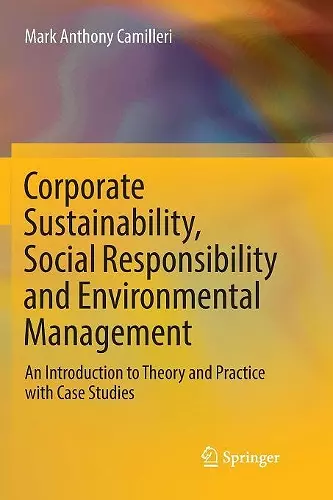 Corporate Sustainability, Social Responsibility and Environmental Management cover