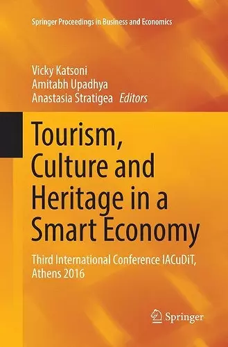 Tourism, Culture and Heritage in a Smart Economy cover