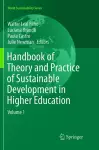 Handbook of Theory and Practice of Sustainable Development in Higher Education cover