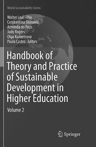 Handbook of Theory and Practice of Sustainable Development in Higher Education cover