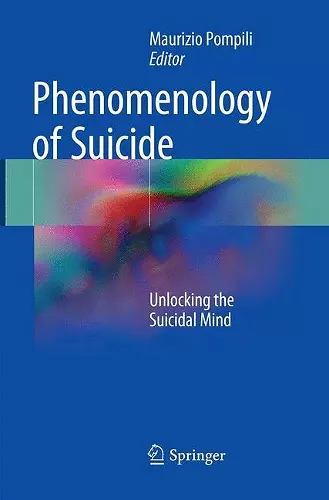 Phenomenology of Suicide cover