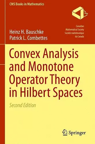 Convex Analysis and Monotone Operator Theory in Hilbert Spaces cover