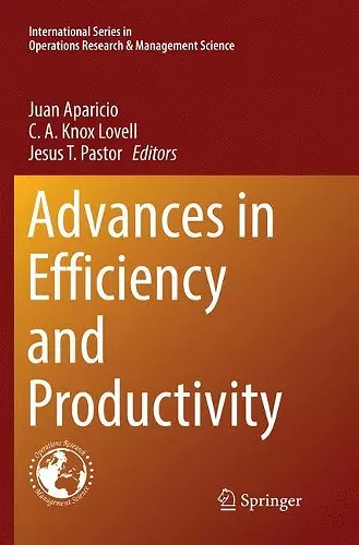 Advances in Efficiency and Productivity cover