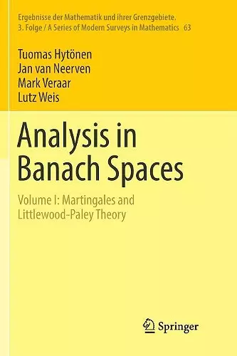 Analysis in Banach Spaces cover