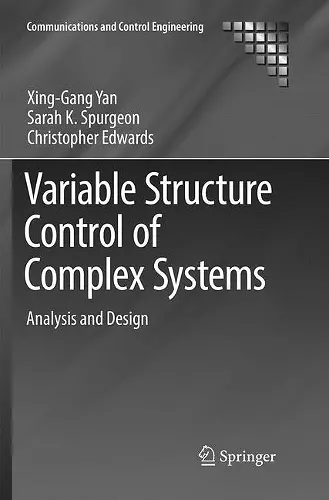 Variable Structure Control of Complex Systems cover