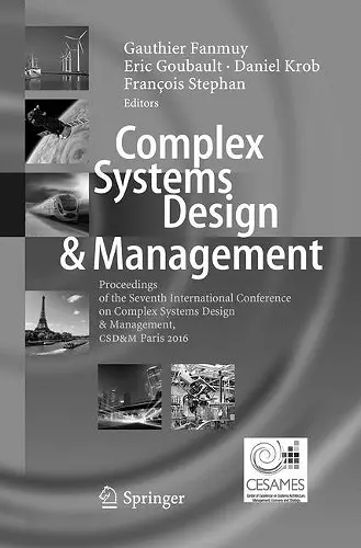 Complex Systems Design & Management cover