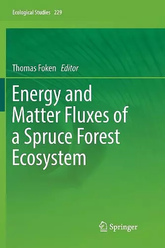 Energy and Matter Fluxes of a Spruce Forest Ecosystem cover