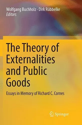 The Theory of Externalities and Public Goods cover