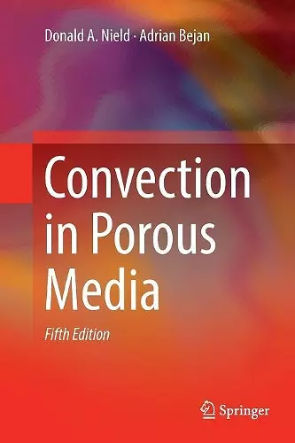 Convection in Porous Media cover