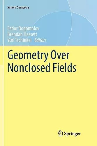 Geometry Over Nonclosed Fields cover