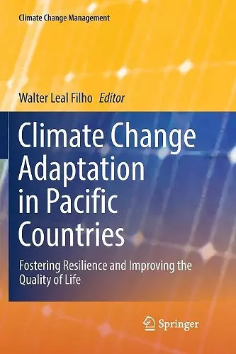 Climate Change Adaptation in Pacific Countries cover