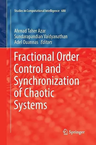 Fractional Order Control and Synchronization of Chaotic Systems cover