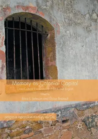 Memory as Colonial Capital cover