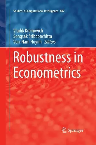 Robustness in Econometrics cover