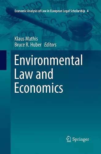 Environmental Law and Economics cover