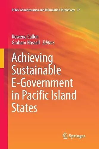 Achieving Sustainable E-Government in Pacific Island States cover