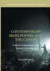 Contemporary Irish Poetry and the Canon cover