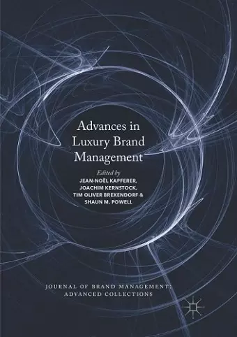 Advances in Luxury Brand Management cover