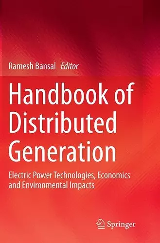 Handbook of Distributed Generation cover
