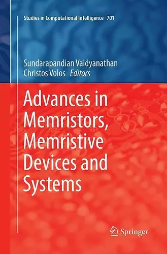 Advances in Memristors, Memristive Devices and Systems cover