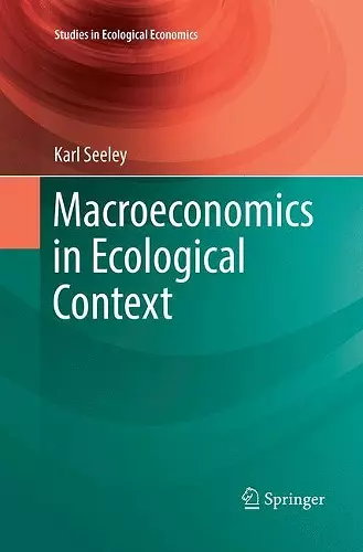 Macroeconomics in Ecological Context cover