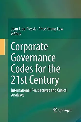 Corporate Governance Codes for the 21st Century cover