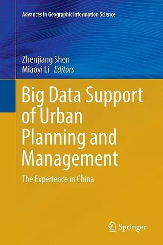 Big Data Support of Urban Planning and Management cover