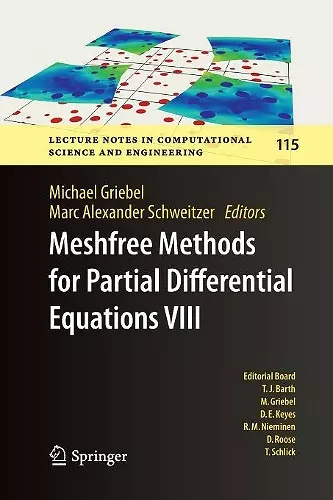 Meshfree Methods for Partial Differential Equations VIII cover