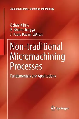 Non-traditional Micromachining Processes cover