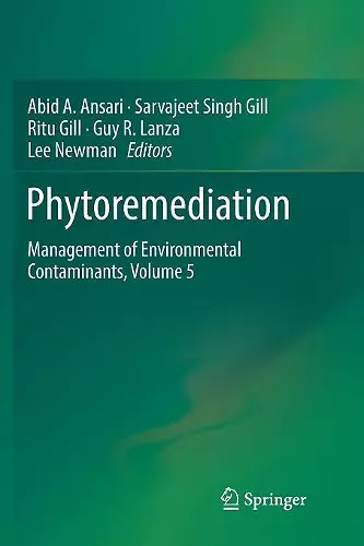 Phytoremediation cover