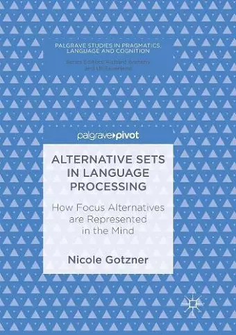 Alternative Sets in Language Processing cover