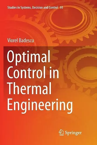 Optimal Control in Thermal Engineering cover