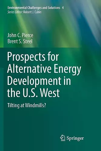 Prospects for Alternative Energy Development in the U.S. West cover