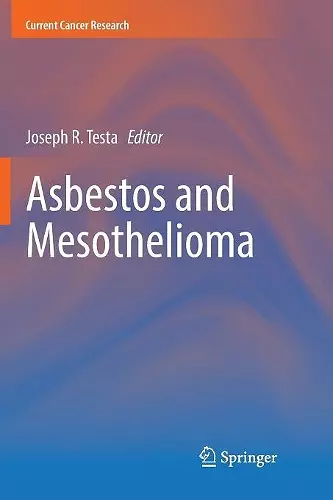 Asbestos and Mesothelioma cover