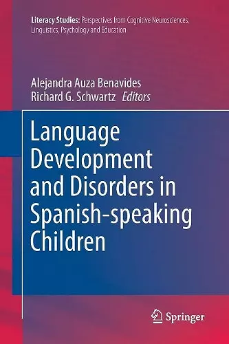 Language Development and Disorders in Spanish-speaking Children cover