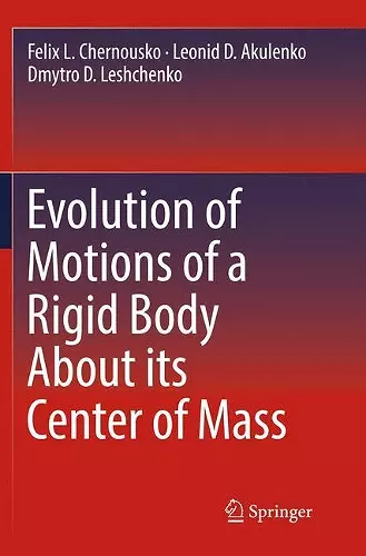 Evolution of Motions of a Rigid Body About its Center of Mass cover
