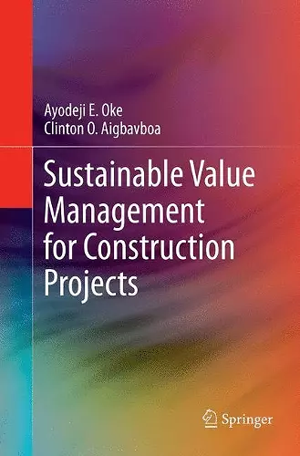 Sustainable Value Management for Construction Projects cover