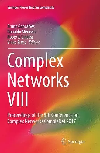 Complex Networks VIII cover