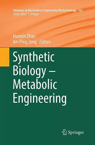 Synthetic Biology – Metabolic Engineering cover